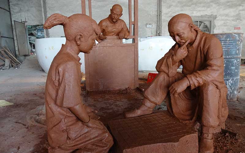 泥塑的基础教学-广州璟色雕塑厂家