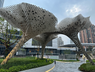 上海徐家汇中心景观雕塑小品