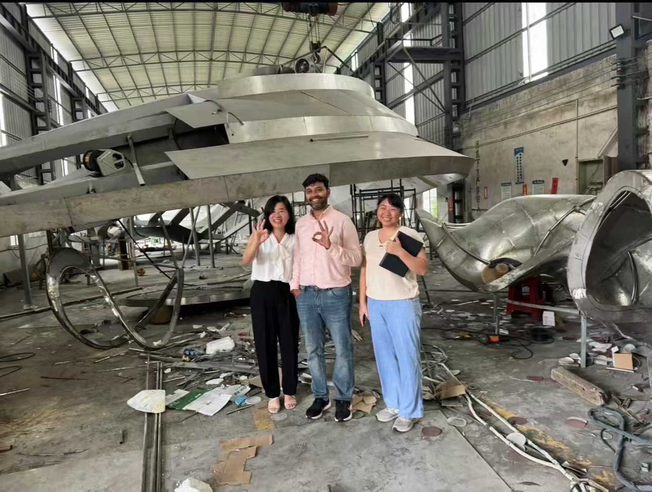 大型雕塑定制流程是什么？从方案设计到安装交付的完整步骤(图1)