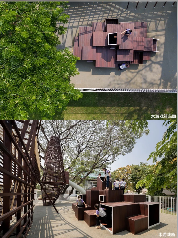 泰国Thawsi游乐场-高架平台木质镂空锥形树屋游乐塔(图7) 泰国Thawsi游乐场-高架平台木质镂空锥形树屋游乐塔(图7)