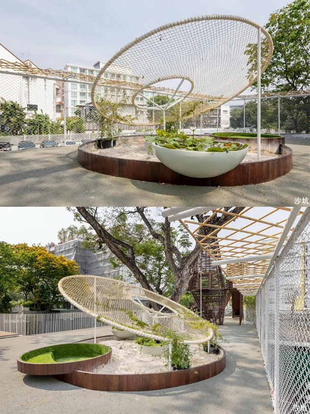 泰国Thawsi游乐场-高架平台木质镂空锥形树屋游乐塔(图12) 泰国Thawsi游乐场-高架平台木质镂空锥形树屋游乐塔(图12)