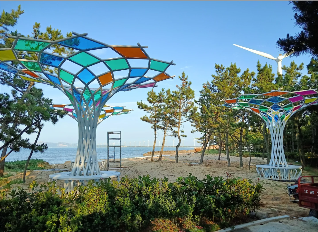 威海国信地产-不锈钢园林雕塑(图1) 威海国信地产-不锈钢园林雕塑(图1)