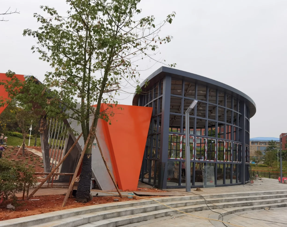 佛山大学仙溪校区廊架(图4)