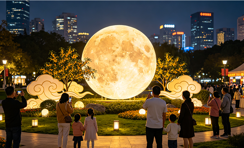 月满中秋,匠心如故|广州璟色雕塑祝您阖家团圆美满(图2) 月满中秋,匠心如故|广州璟色雕塑祝您阖家团圆美满(图2)