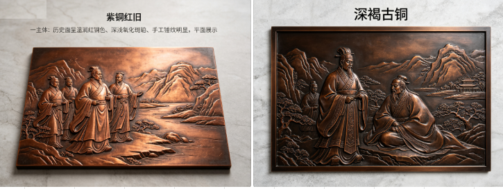 文旅景区锻铜浮雕常见问答｜文化景观雕塑定制(图2)