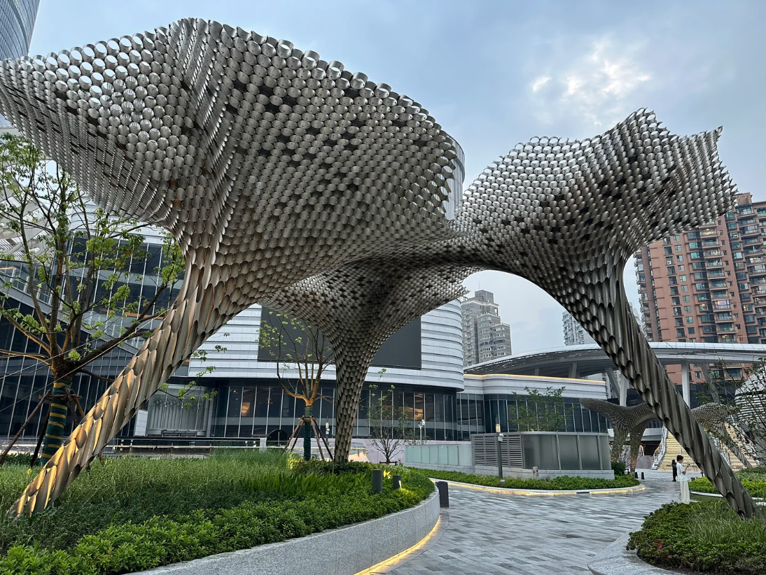 上海徐家汇中心景观雕塑小品(图5) 上海徐家汇中心景观雕塑小品(图5)